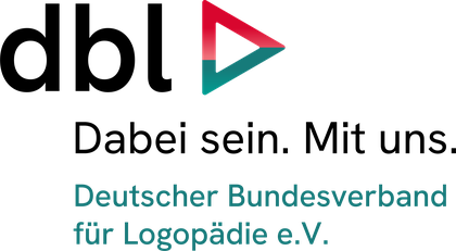 Mitgliedssiegel des Deutschen Bundesverbands für Logopädie e. V.
